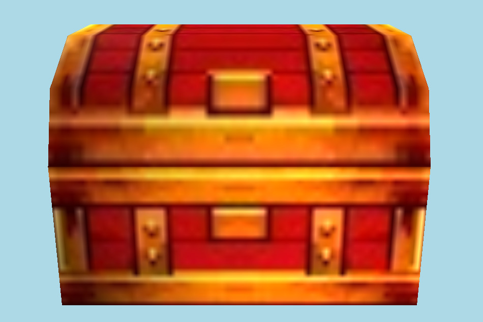 Stella Glow Treasure Chest 3d model